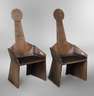 Paar Hochlehnstühle