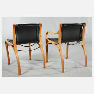 Paar Armlehnstühle Cristián Valdés