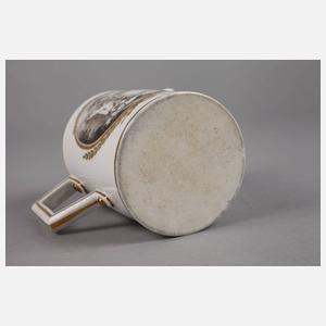 Biedermeierkännchen Grisaillemalerei