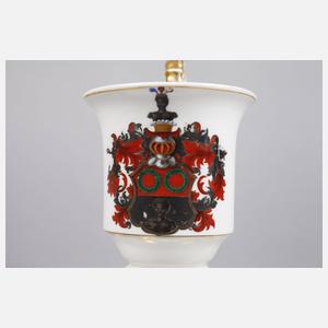 Biedermeier-Wappentasse