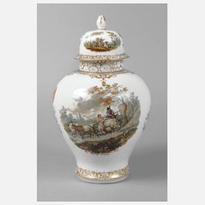 Dresden Deckelvase