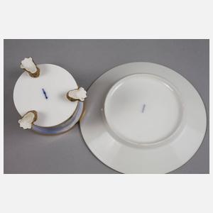 KPM Berlin Biedermeiertasse ”British Hotel”