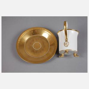 KPM Berlin Biedermeiertasse ”British Hotel”