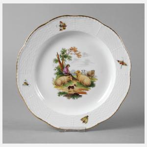 KPM Berlin Teller Biedermeier