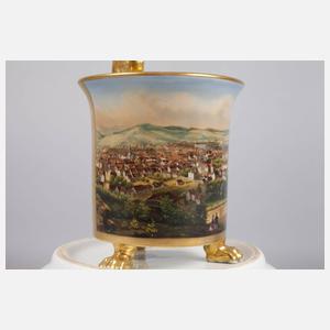 KPM Stuttgart Ansichtentasse