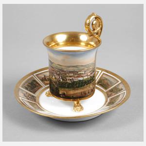 KPM Stuttgart Ansichtentasse