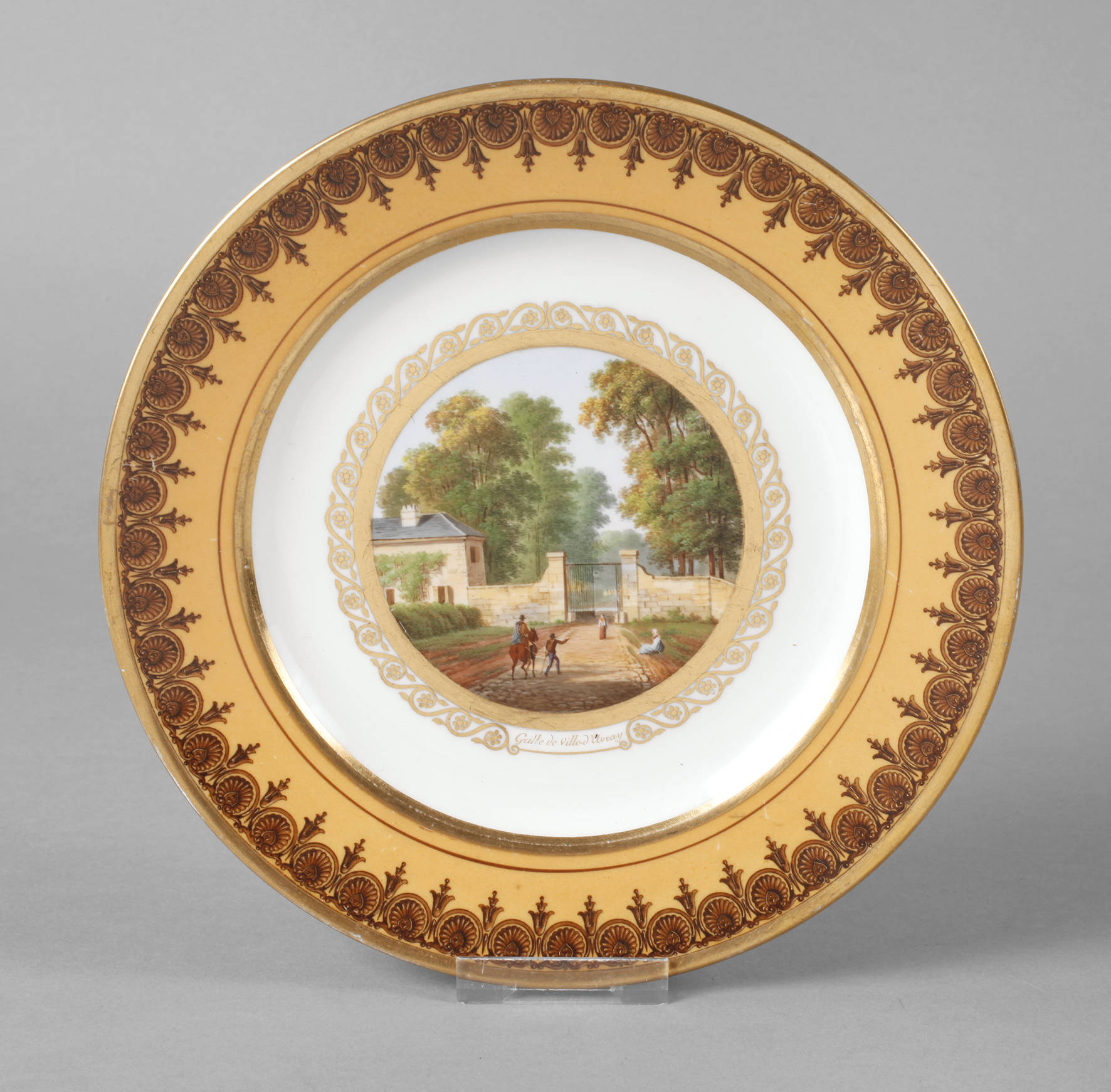 Sevres Teller Biedermeier