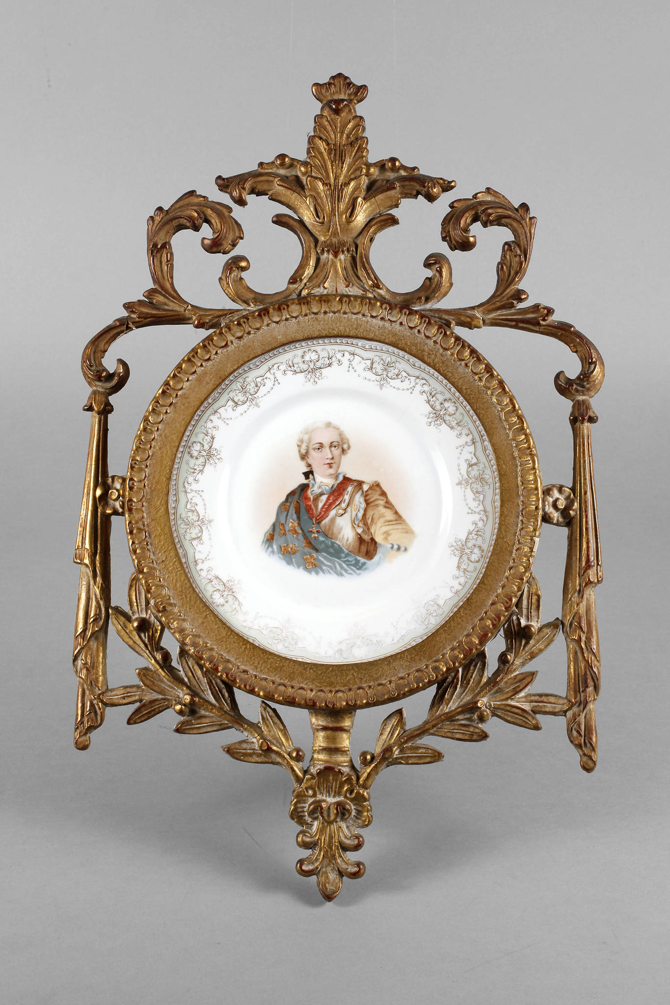 Tielsch Altwasser Porträtteller Louis XV.