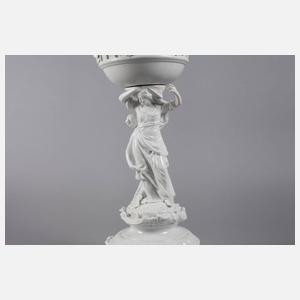 Großer figürlicher Tafelaufsatz