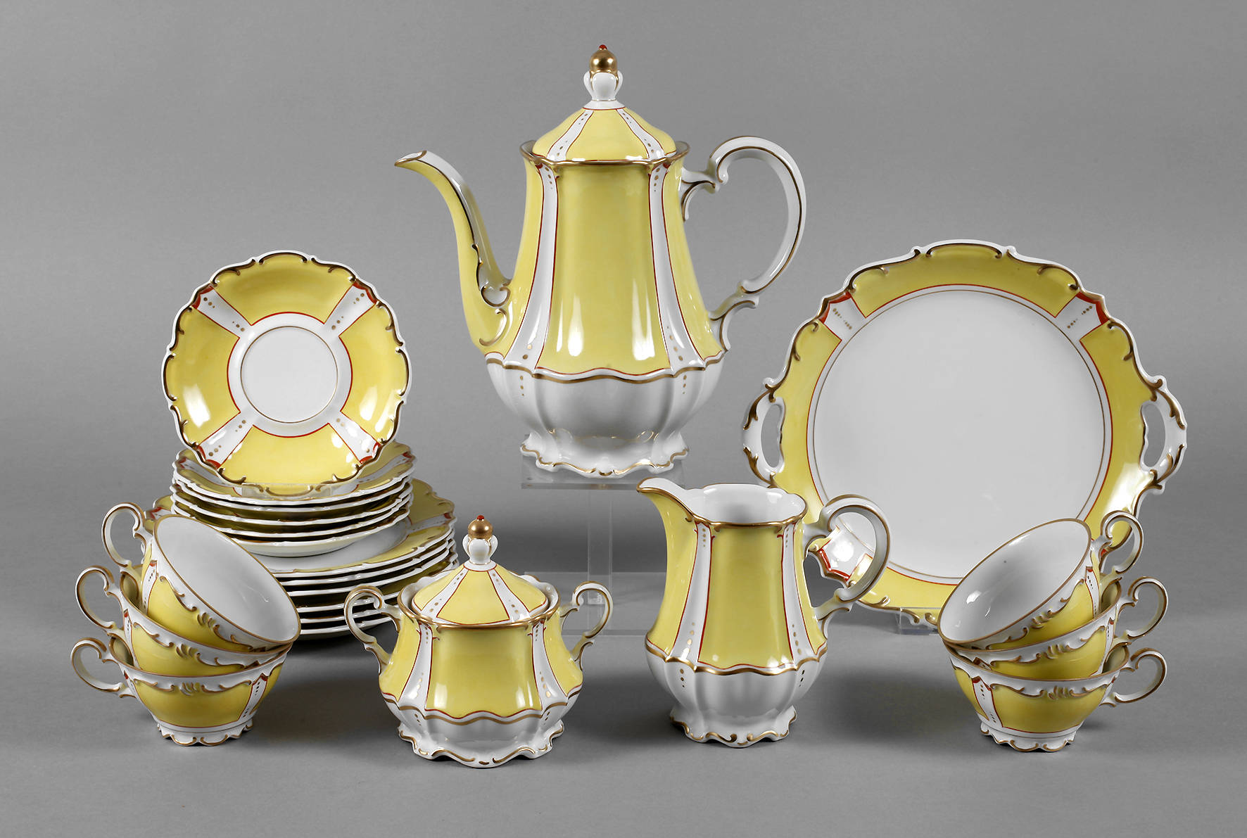 Hof-Moschendorf Service Art déco