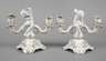 Hutschenreuther zwei Kerzenleuchter mit Putten