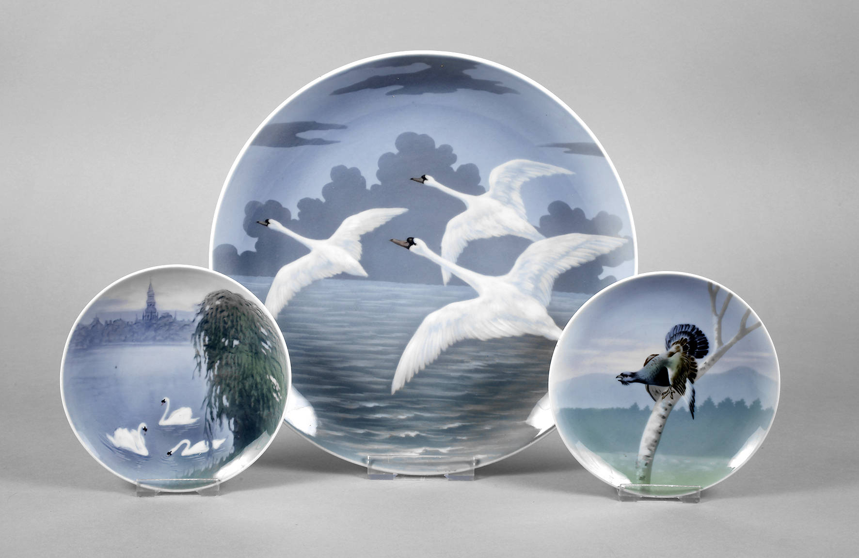 Kaestner drei Wandteller