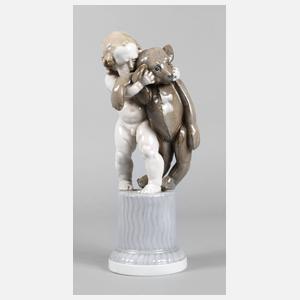 Kaestner Putto mit Teddy