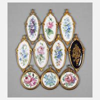 Kaestner zehn Porzellananhänger111