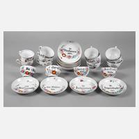 Konvolut Tassen mit Bauernmalerei111