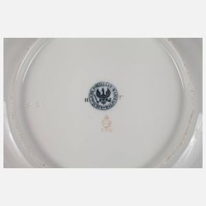 KPM  Wappenteller des Fürstentums Schwarzburg-Rudolstadt