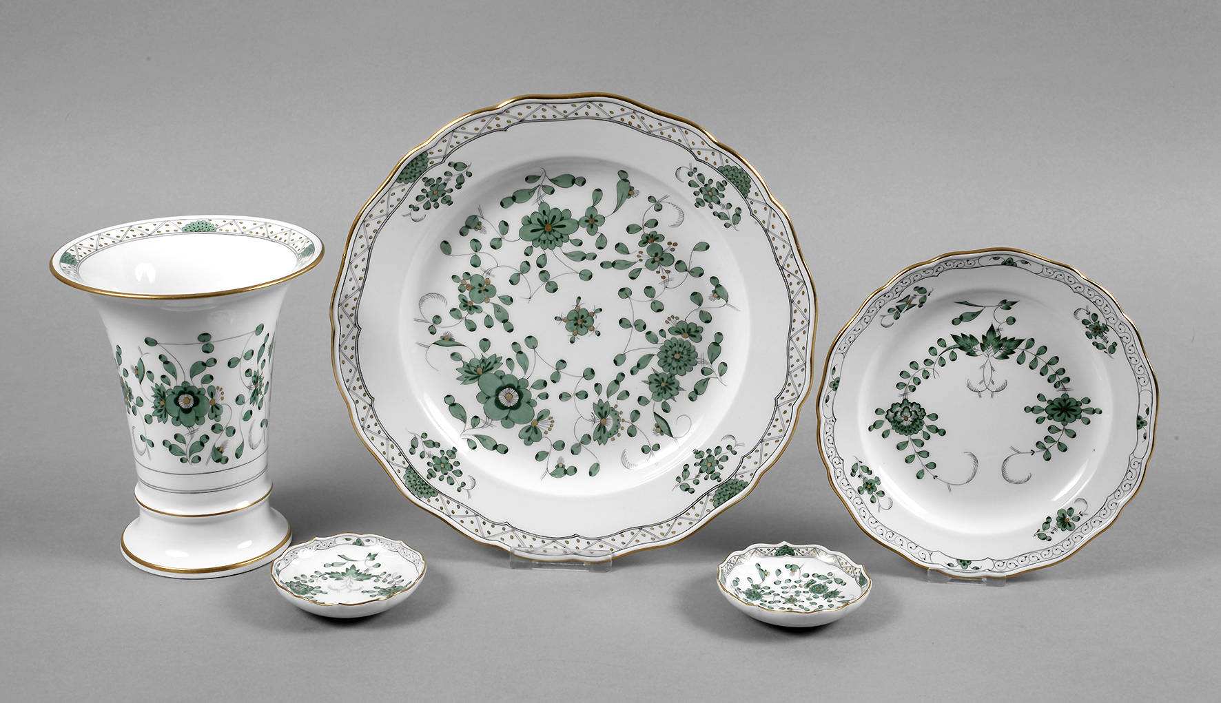 Meissen fünf Teile ”Indische Blume”