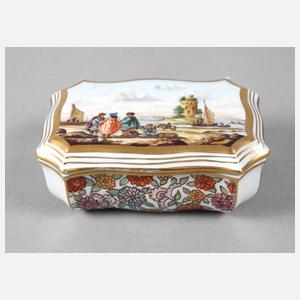 Meissen feine Streichholzdose