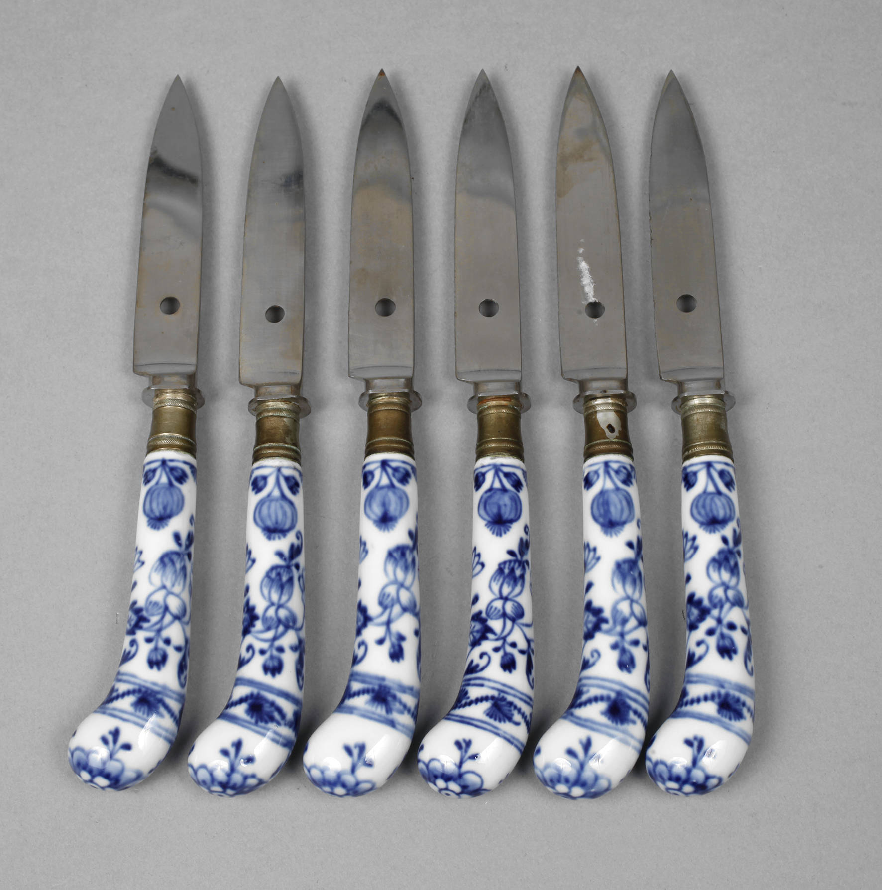 Meissen sechs Austernmesser