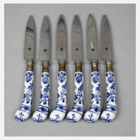 Meissen sechs Austernmesser111