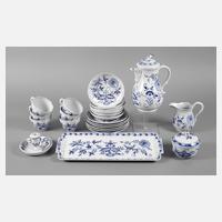 Meissen Kaffeeservice Zwiebelmuster111