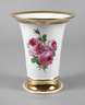 Meissen Kratervase ”Rote Rose”