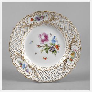 Meissen Flechtrandteller