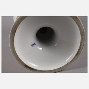 Meissen große Schlangenhenkelvase