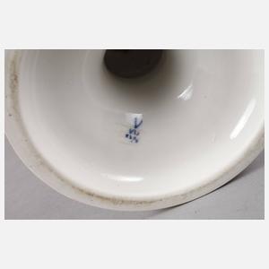 Meissen Schlangenhenkelvase Hausmalerei
