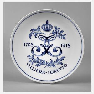 Meissen Regimentsteller Villiers Loretto