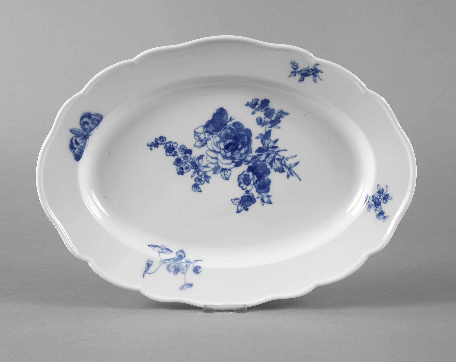 Meissen Vorlegeplatte ”Blaumalerei”