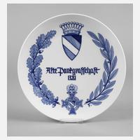 Meissen Wandteller ”Alte Pankgrafschaft”111