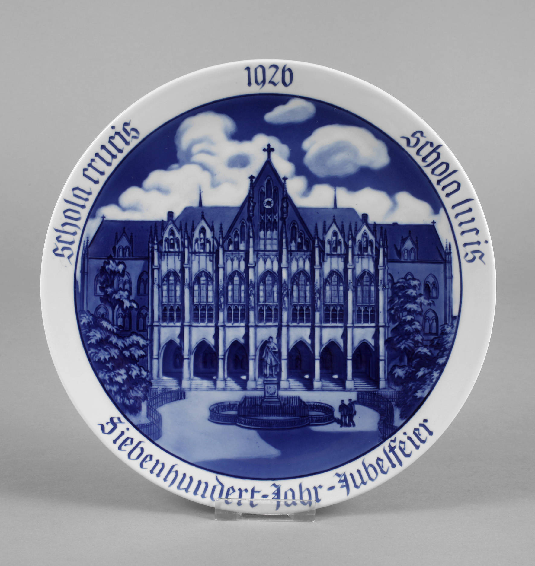 Meissen Wandteller Dresdner Kreuzchor