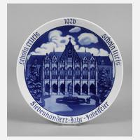 Meissen Wandteller Dresdner Kreuzchor111