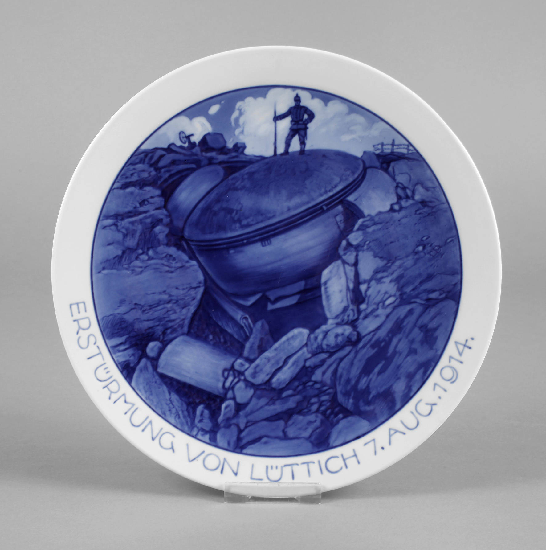 Meissen Wandteller Lüttich