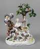 Meissen ”Harlekin mit Columbine”