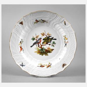 Meissen Teller Vogelmotive