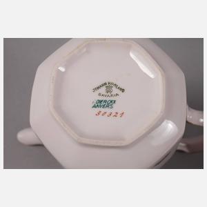 Mokkaservice für drei Personen