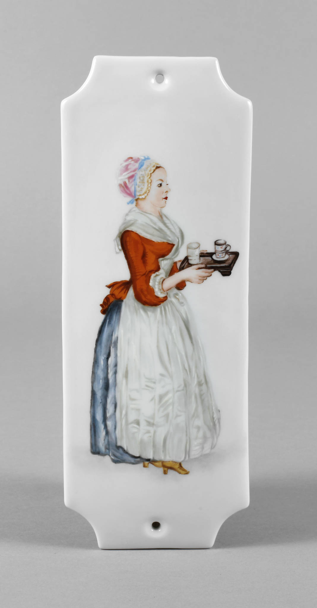 Plakette Schokoladenmädchen