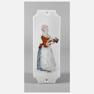 Plakette Schokoladenmädchen