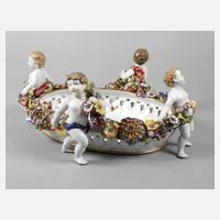 Plaue Schierholz großer Tafelaufsatz mit Putten111