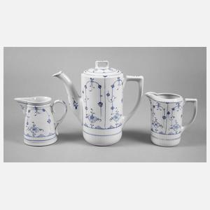 Rauenstein drei Kannen Strohblumenmuster