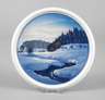 Rosenthal Bildplatte Winterlandschaft