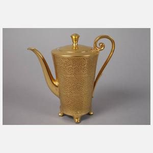 Tettau Bavaria Mokkaservice Ätzgold