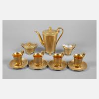 Tettau Bavaria Mokkaservice Ätzgold111