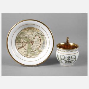 Volkstedt Jubiläumstasse Völkerschlacht bei Leipzig