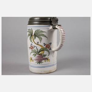 Magdeburger Fayence-Walzenkrug