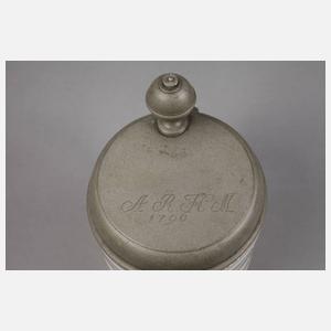 Magdeburger Fayence-Walzenkrug