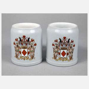 Villeroy & Boch zwei Bierkrüge