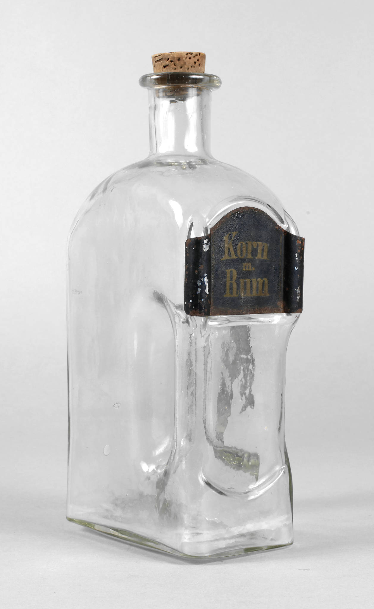 Schnapsflasche ”Korn m. Rum”